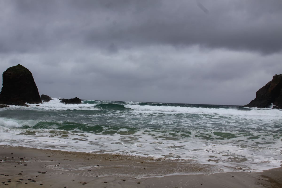 Dalbeg Beach, Isle of Lewis by Diana Atwood McCutcheon 