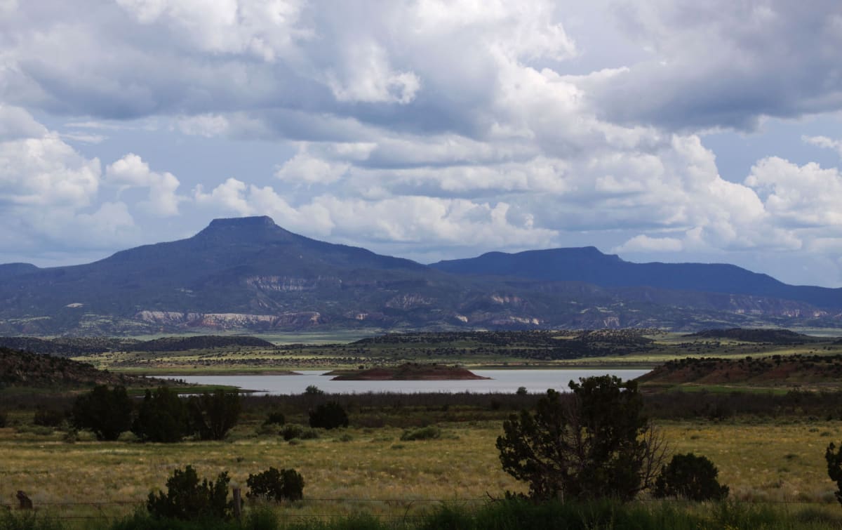 Lake Abiquiu by Diana Atwood McCutcheon 