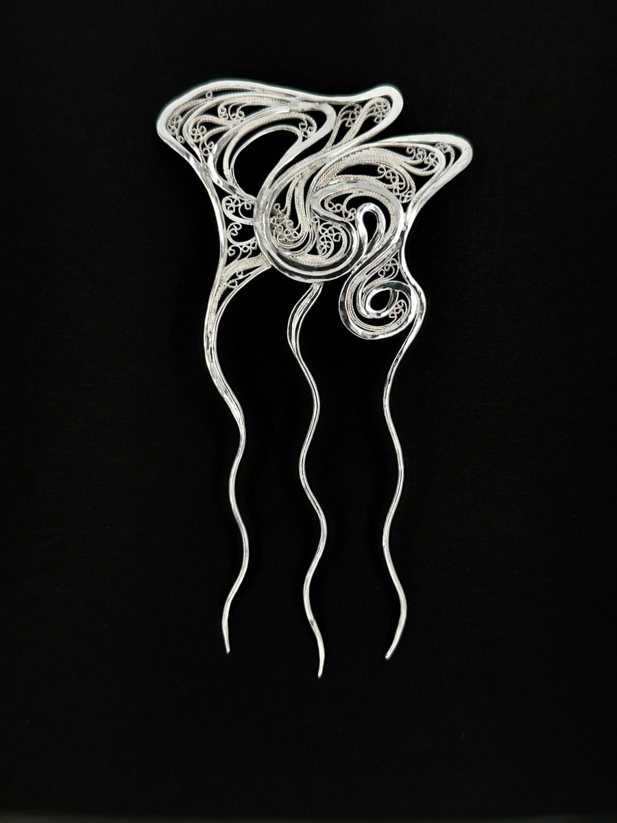 Holding It Together by Victoria Lansford  Image: 3D Filigree Hair Comb