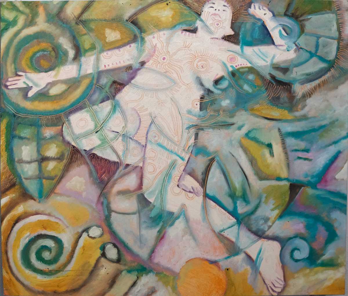 Ascension in Turquoise by Oscar Luis Martinez, Image 1.