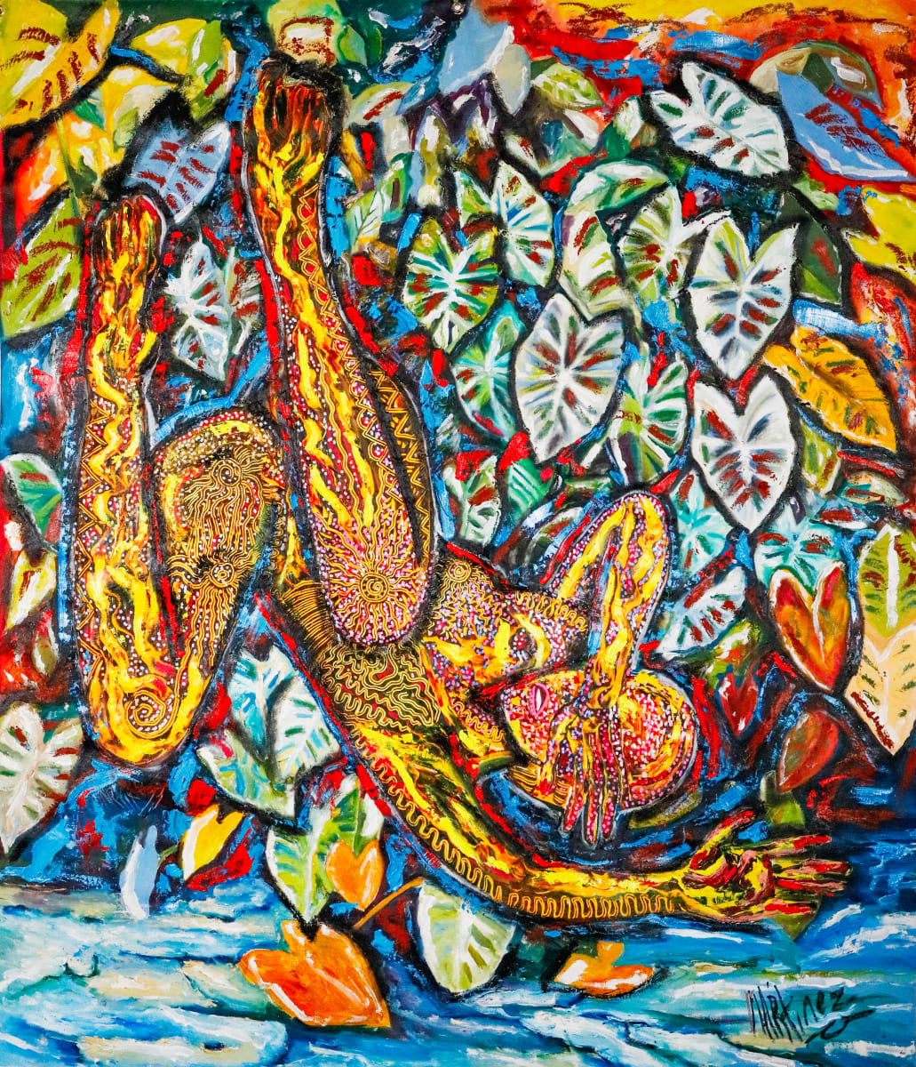 Decending Into Paradise by Oscar Luis Martinez 