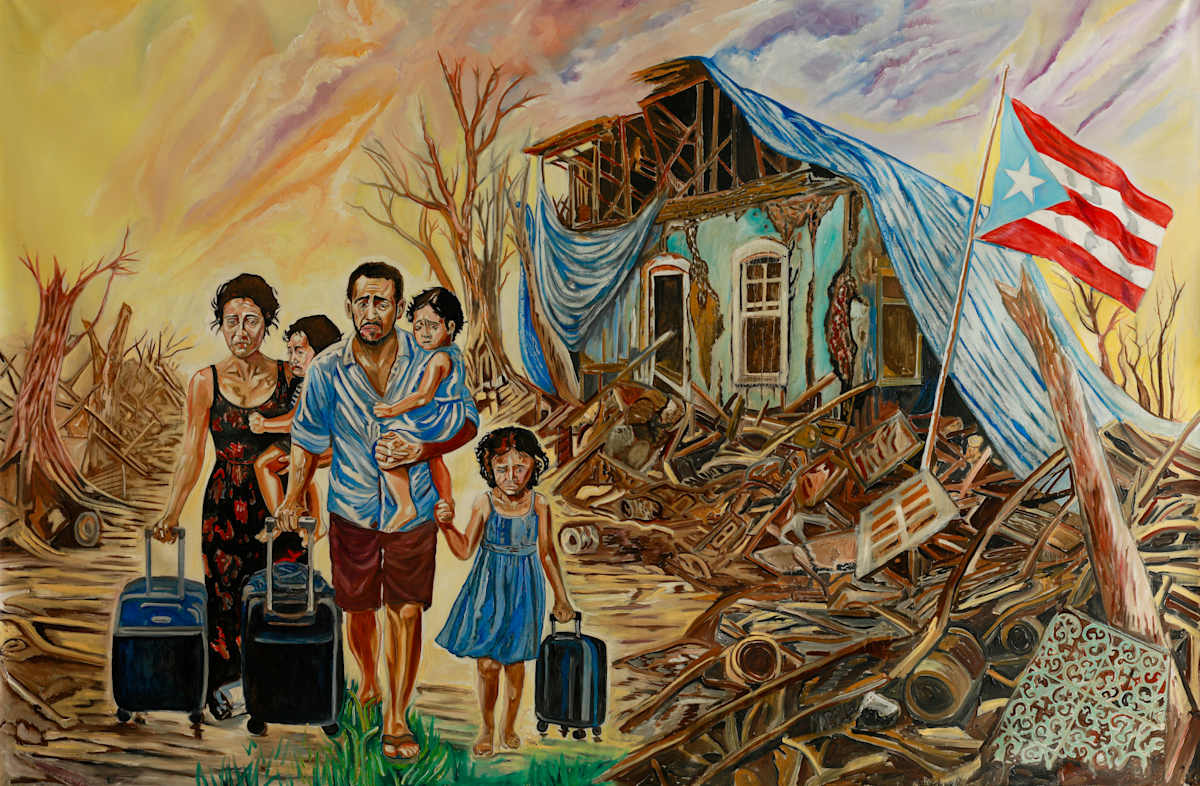 Exodus, After Maria-2975 by Oscar Luis Martinez, Image 1.