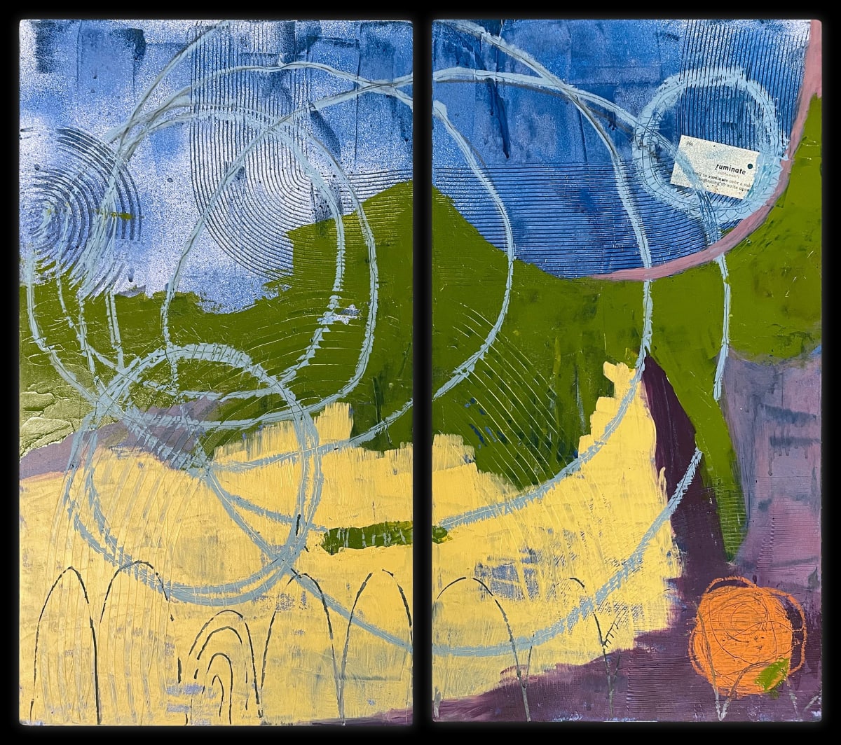 Ruminate  Image: Diptych