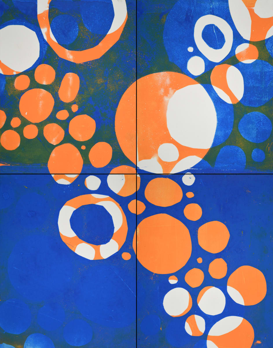 Torvet Strade Quadriptych by Laurie Smithwick 