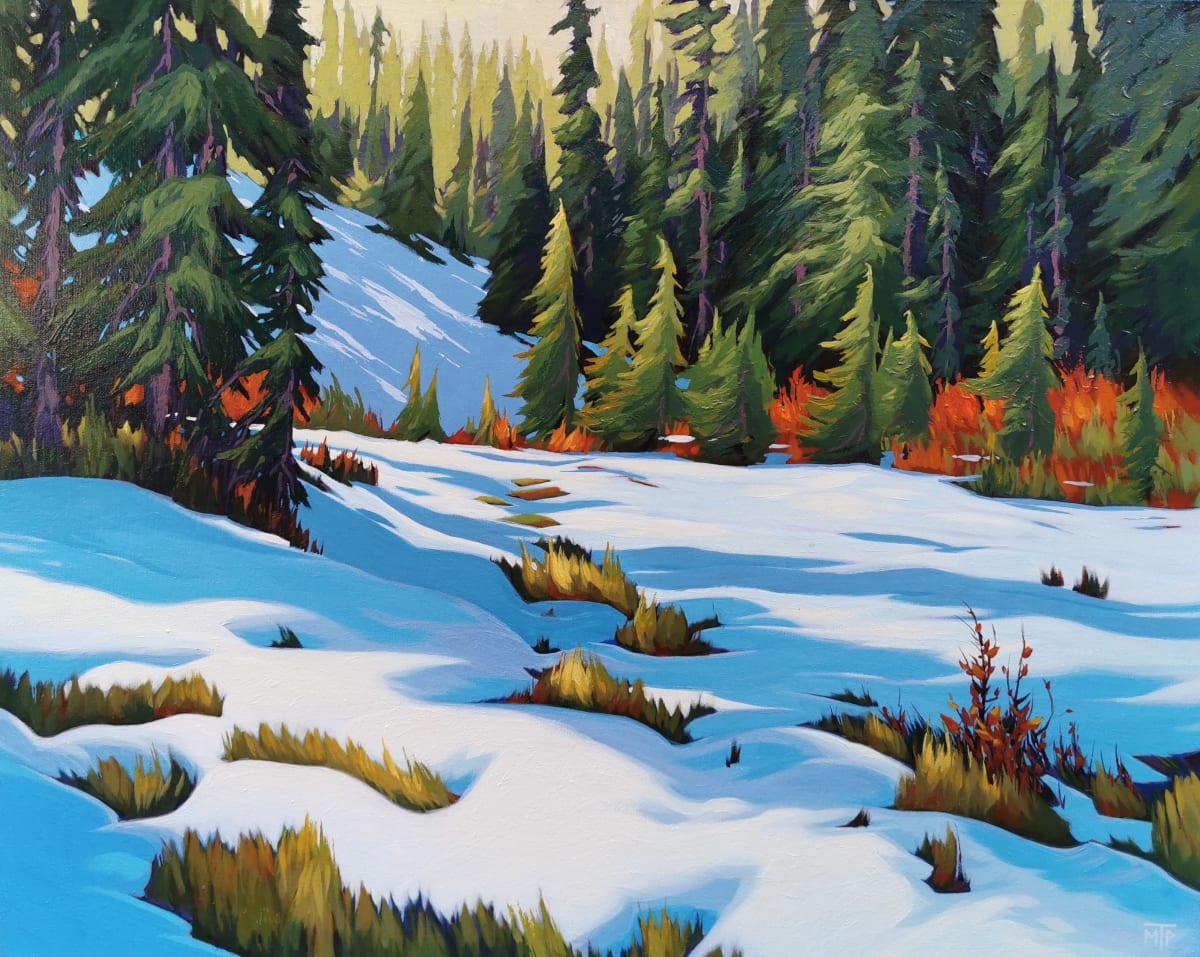 Taylor Meadows First Snow by Tatjana Mirkov-Popovicki, Image 1.
