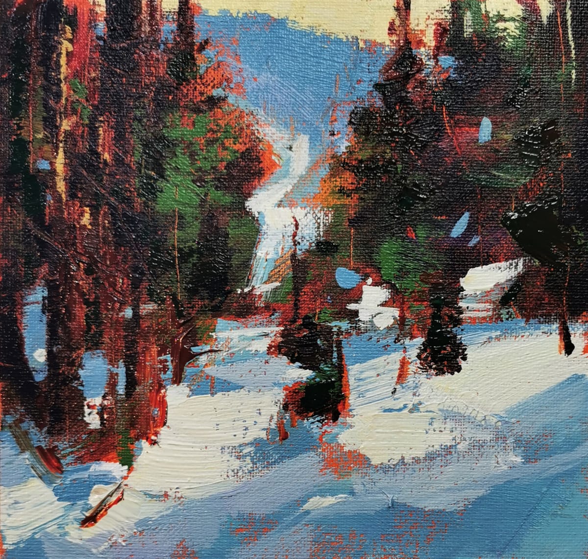 Winter Study by Tatjana Mirkov-Popovicki 