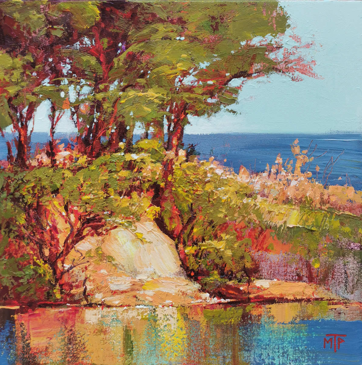 Island Sunset by Tatjana Mirkov-Popovicki, Image 2.