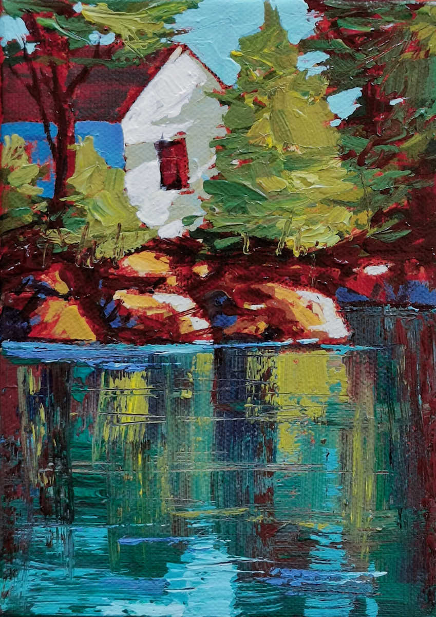 Algonquin Cottage by Tatjana Mirkov-Popovicki 