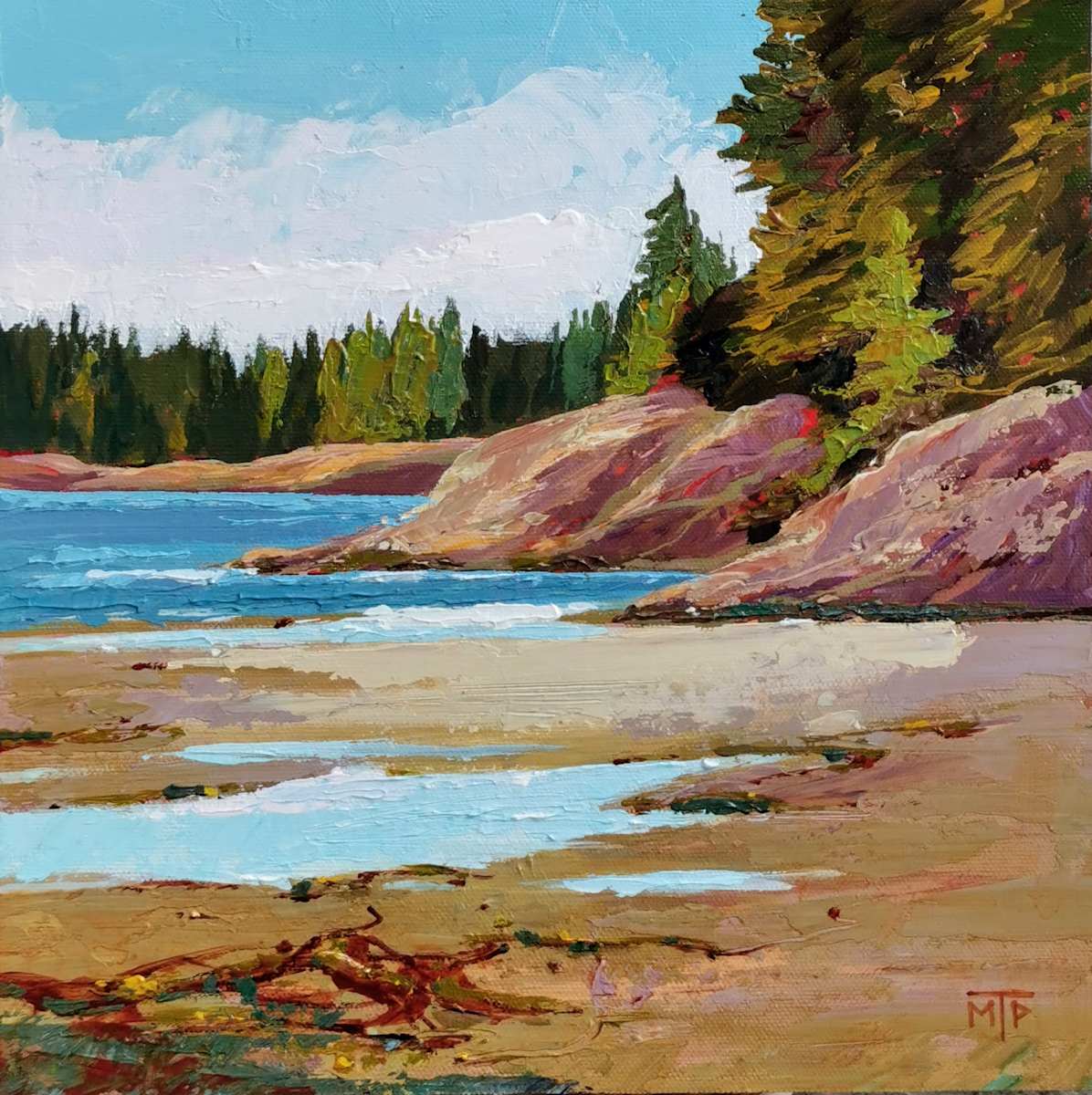 Seaside Glee by Tatjana Mirkov-Popovicki 