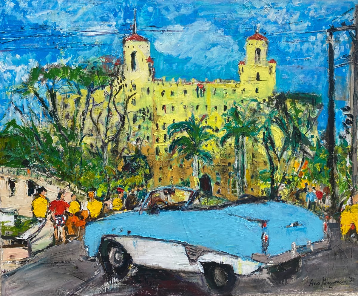 La Vida Cuba - Convertible Azul 