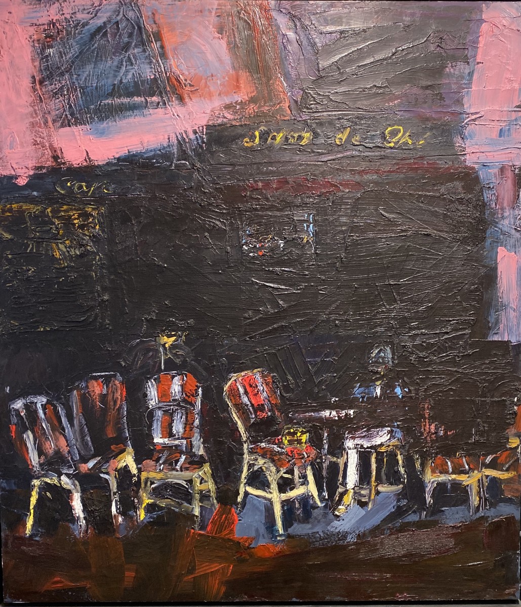 Strolling on Champs Elysee by Ana Guzman 