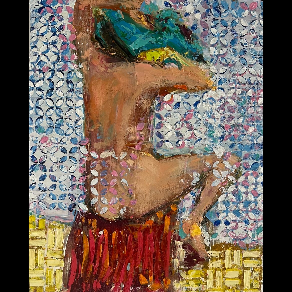 Brushes in Blue by Ana Guzman 