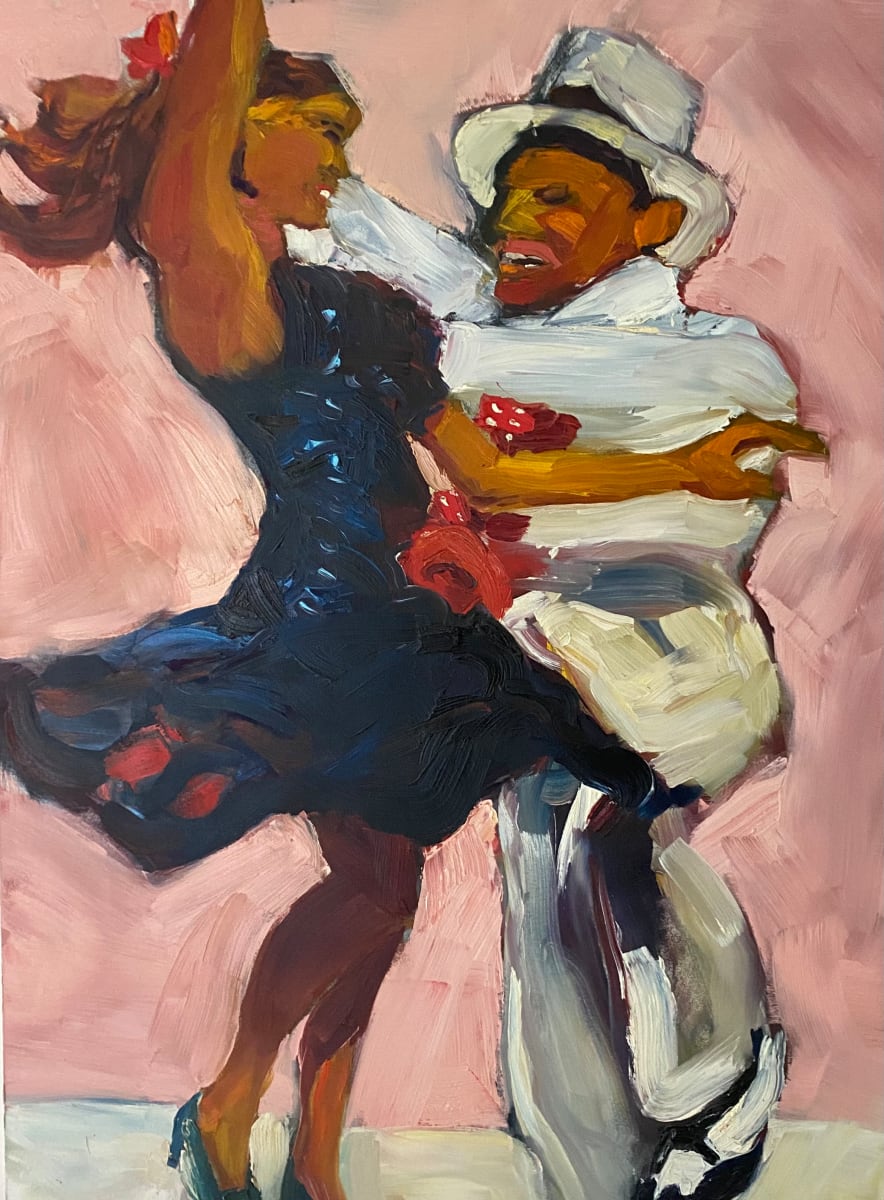 Salsa Dancing by Ana Guzman 