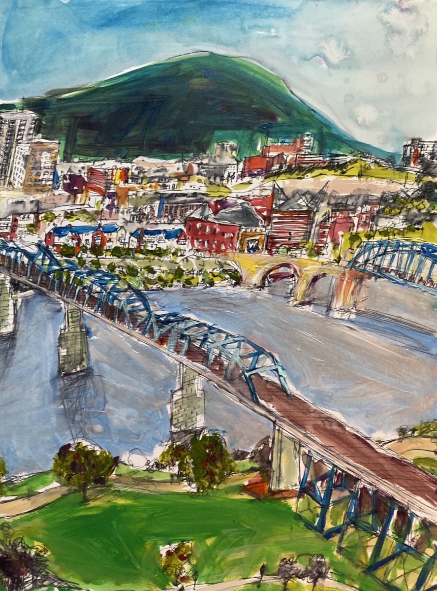 Walnut Street Bridge - Chattanooga by Ana Guzman, Image 1.