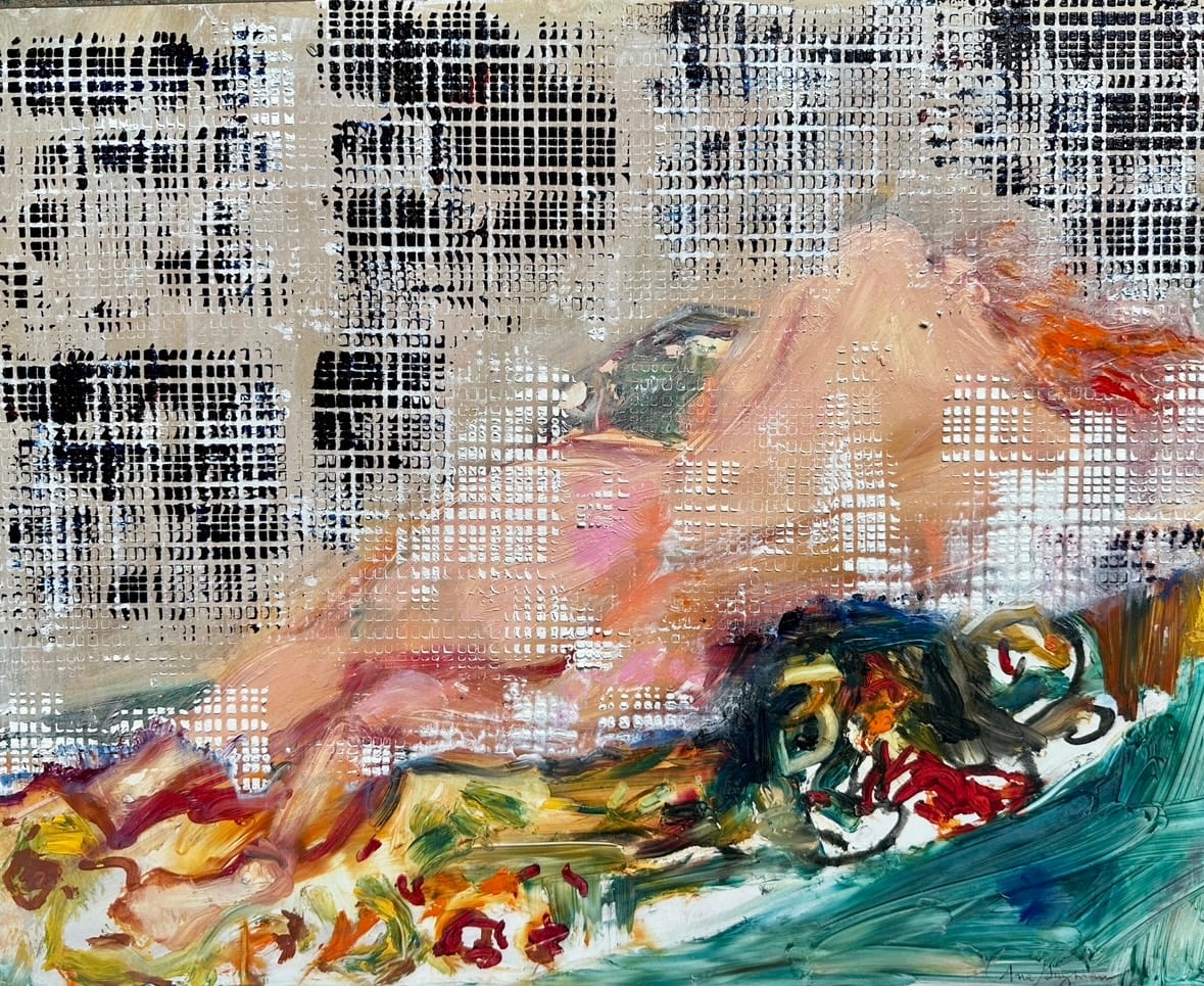 Zoe - reclining nude by Ana Guzman 