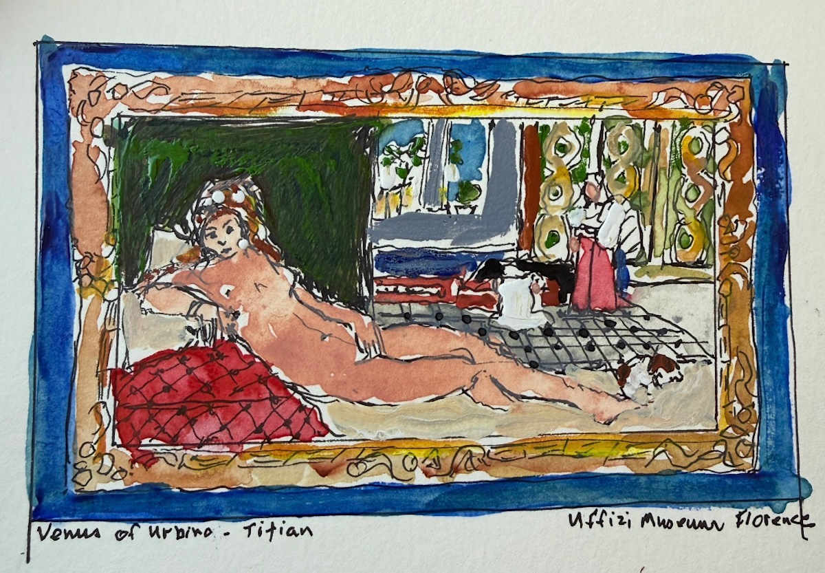 Titian painting by Ana Guzman, Image 16.