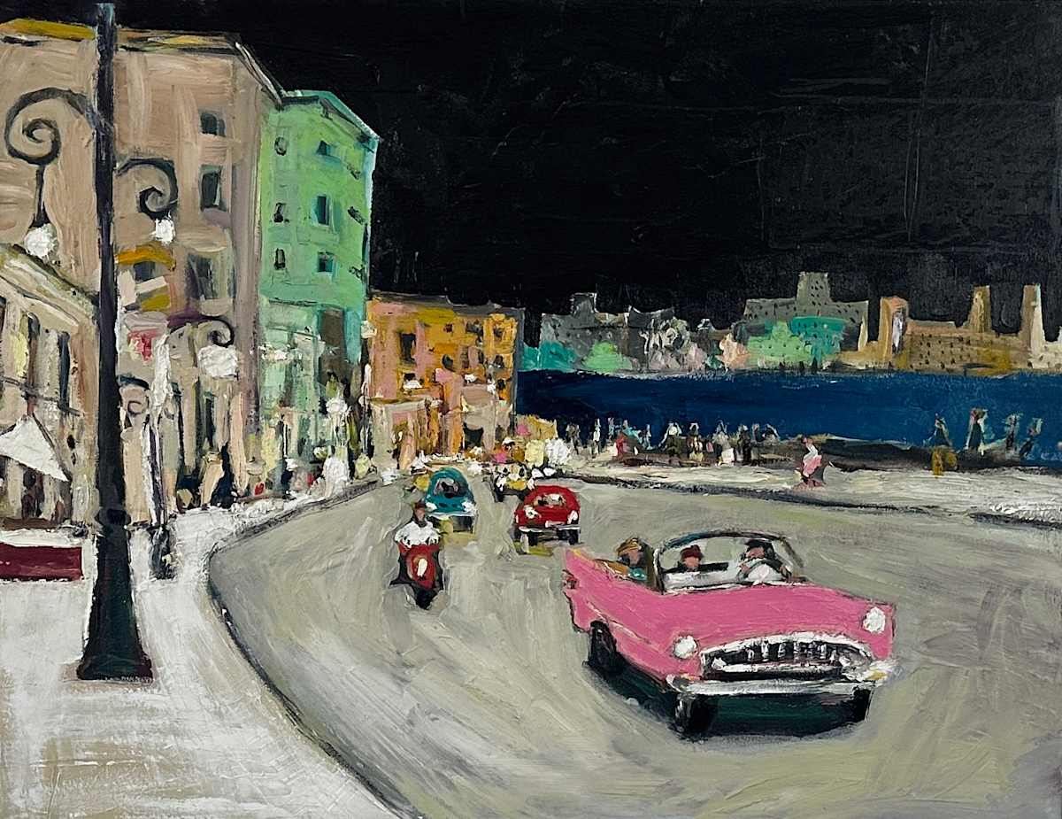 Paseando en el Malecón by Ana Guzman 