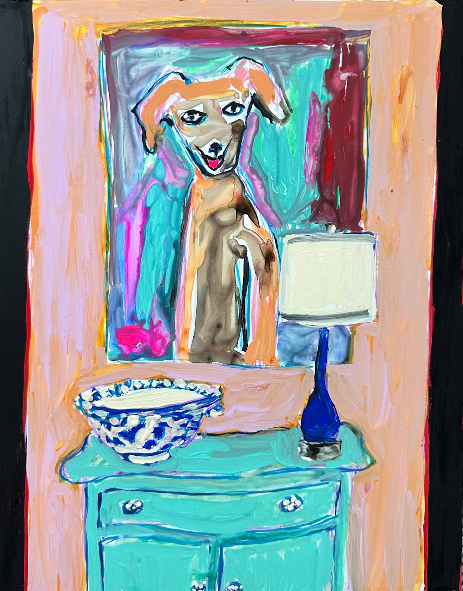 Room Potrait - The Big Puppy by Ana Guzman, Image 1.
