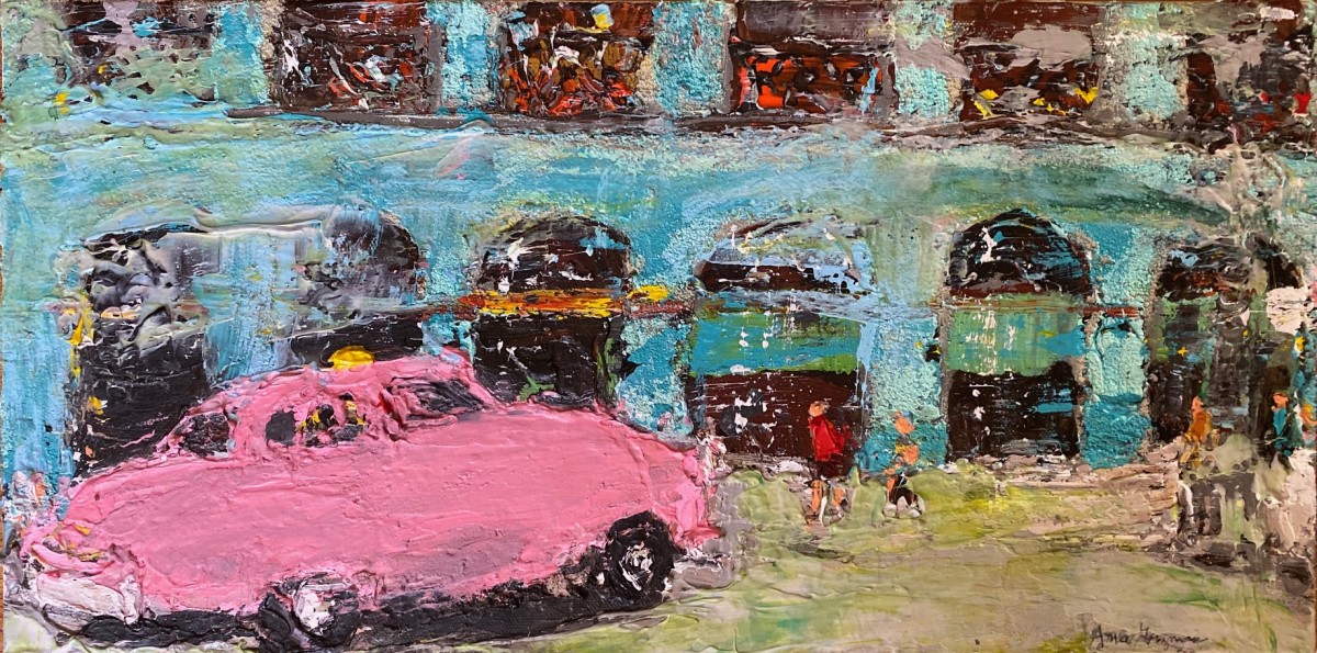 La Vida Cuba: Pink Taxi by Ana Guzman 