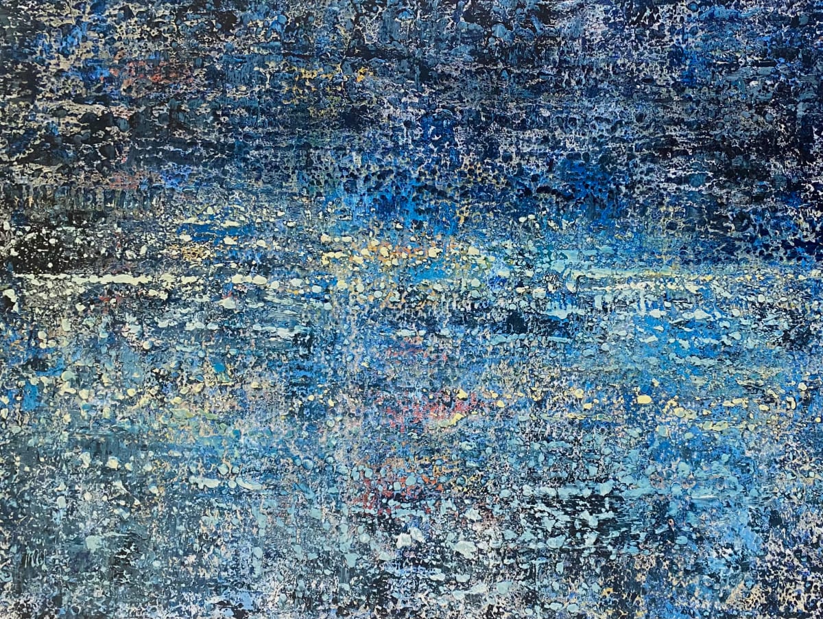 Ocean View AB2145 by Ansley Pye  Image: Textural Abstract by Ansley Pye