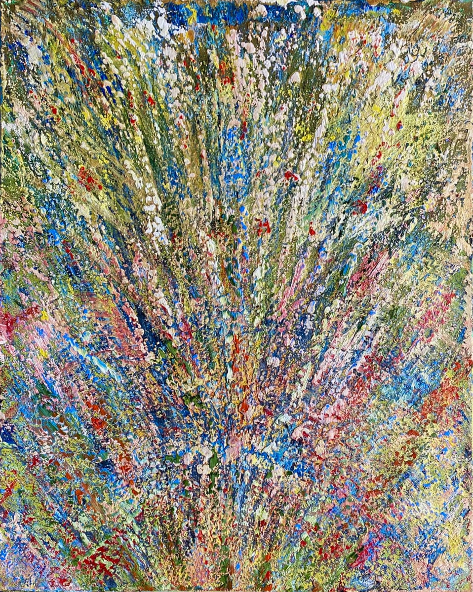 Celebration AB2216 by Ansley Pye  Image: Palette knife work