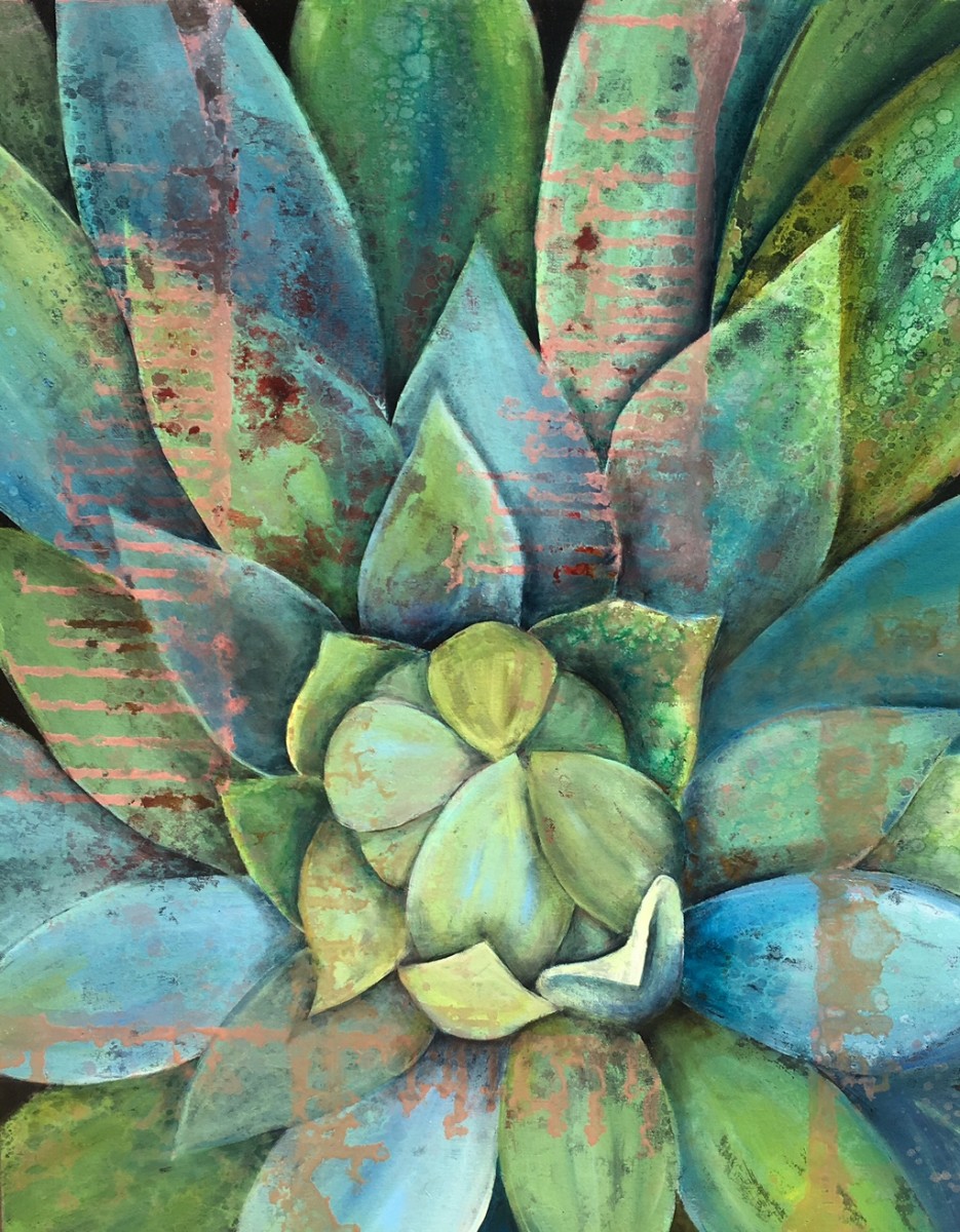 Blue Agave IV by Ansley Pye 