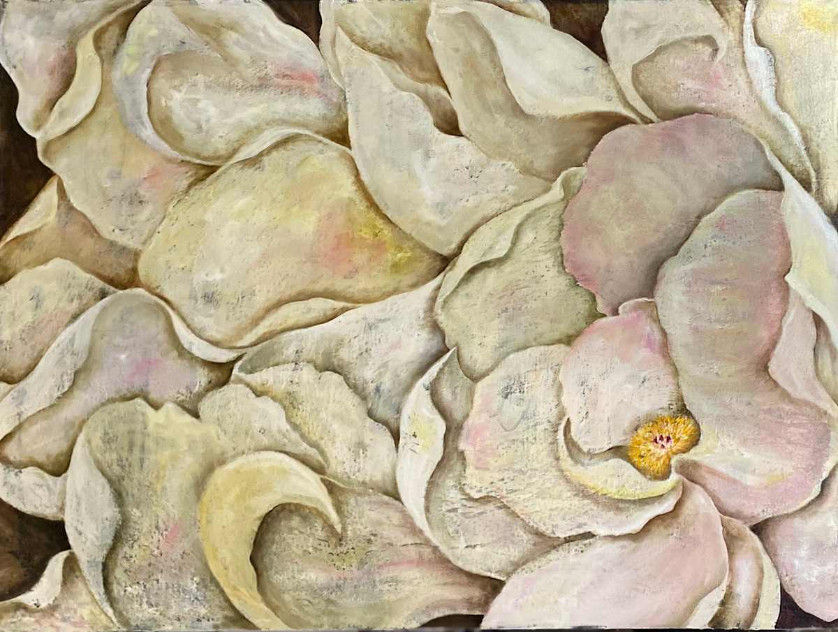 Flower Petal Rain II by Ansley Pye 