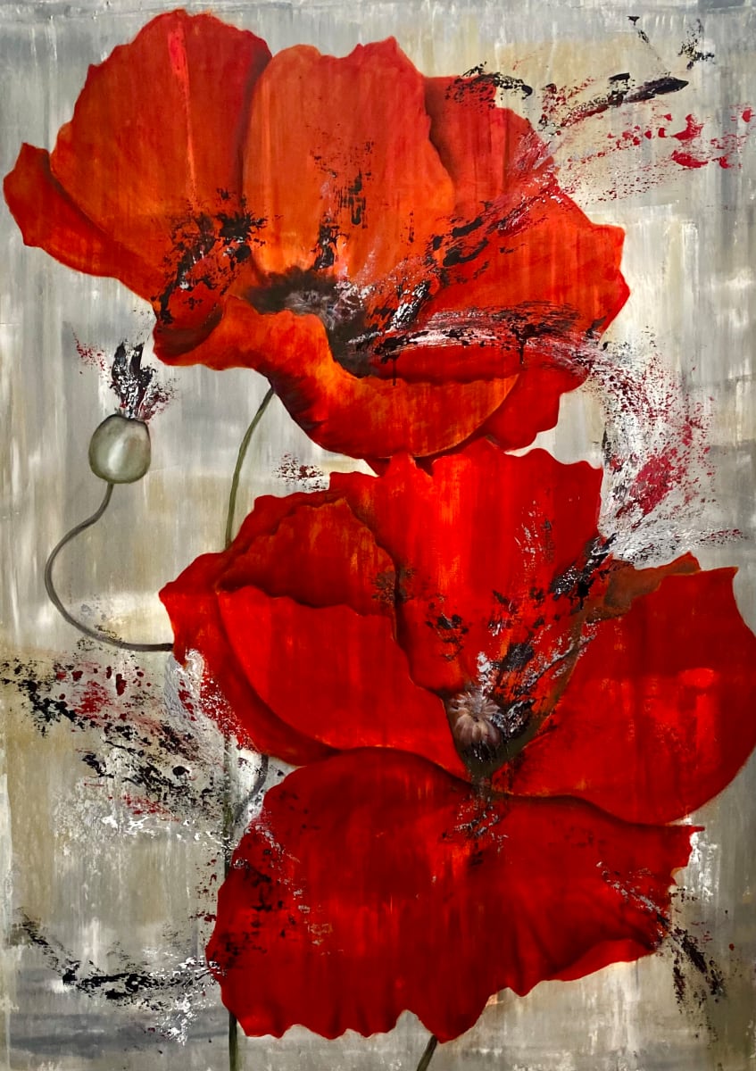 Les Coquelicots by Ansley Pye 