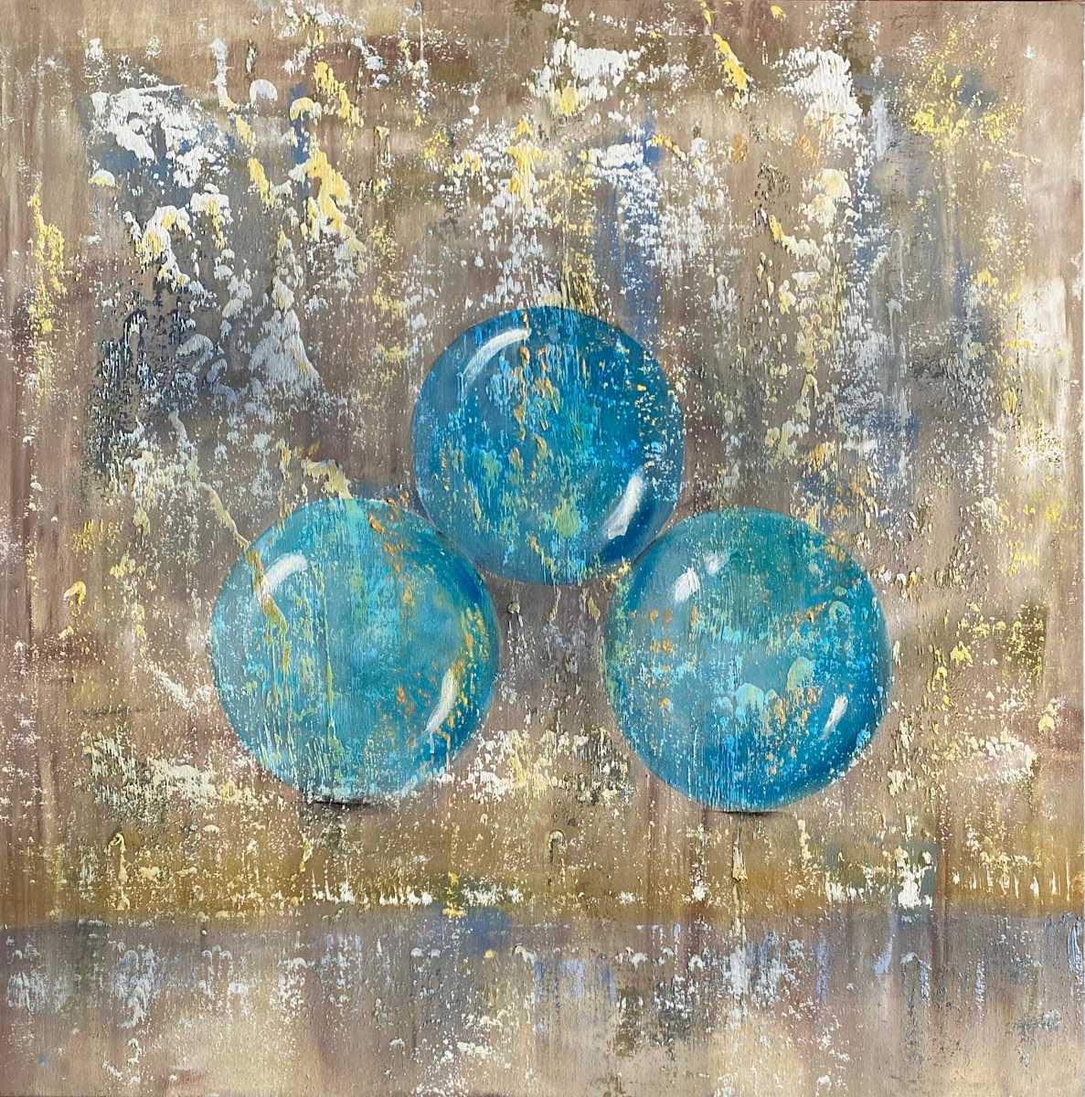 Marbles - Tout en Bleu by Ansley Pye, Image 1.