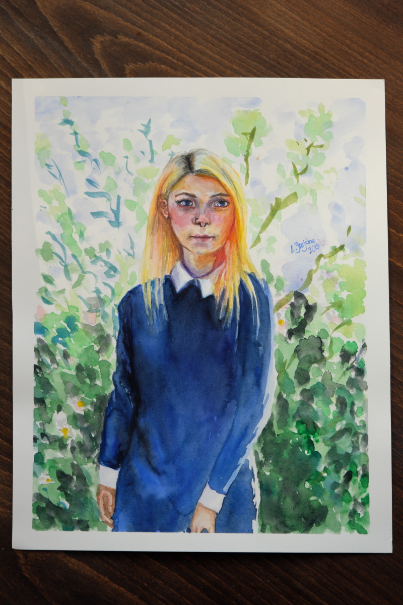 2019 Blond Girl by Laura Jurjane Moosgaard 