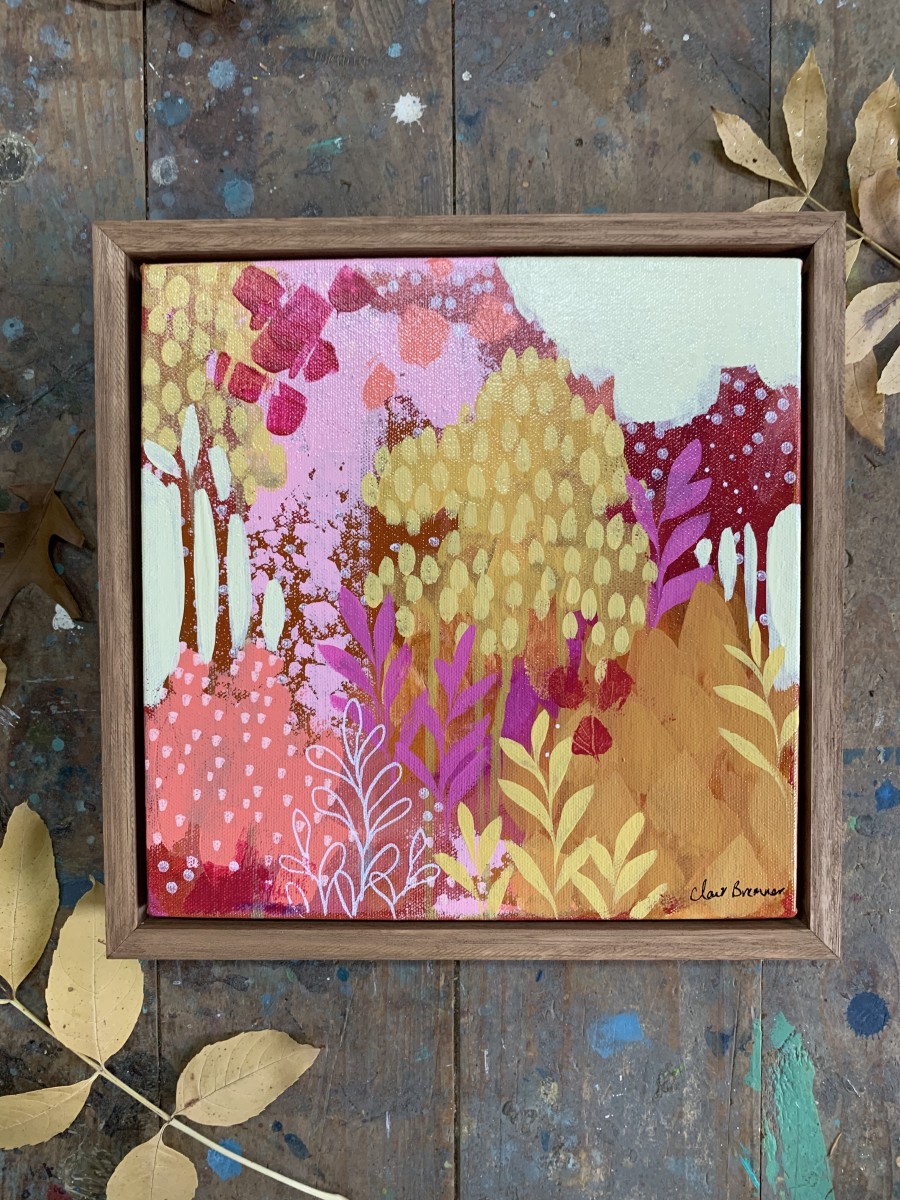 Sunset Tree Light by Clair Bremner 