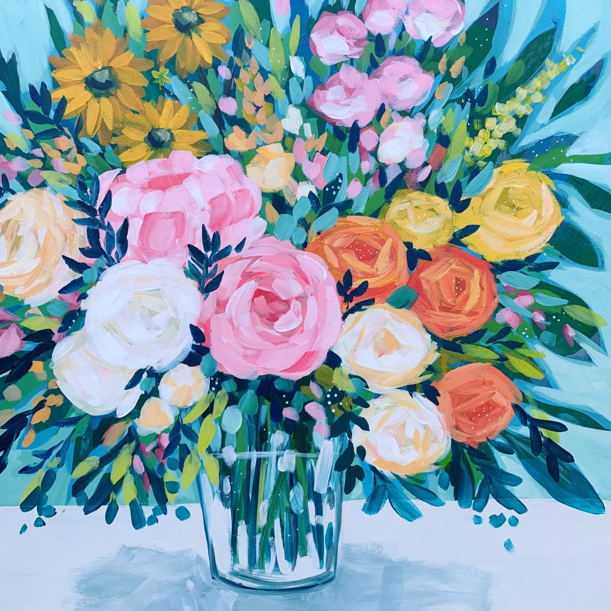 Mostly Roses by Clair Bremner 