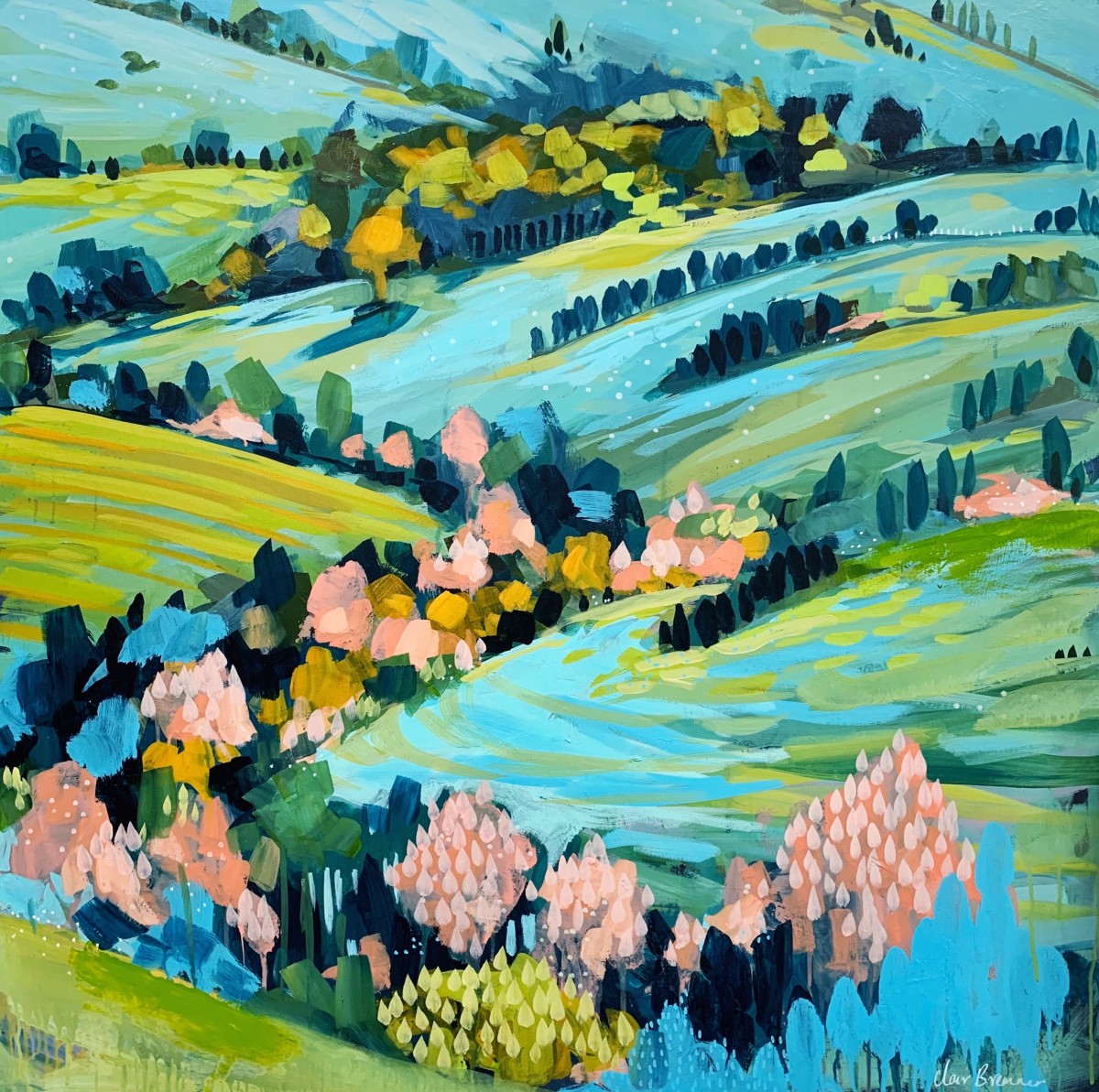 Passage Down the Hill by Clair Bremner 