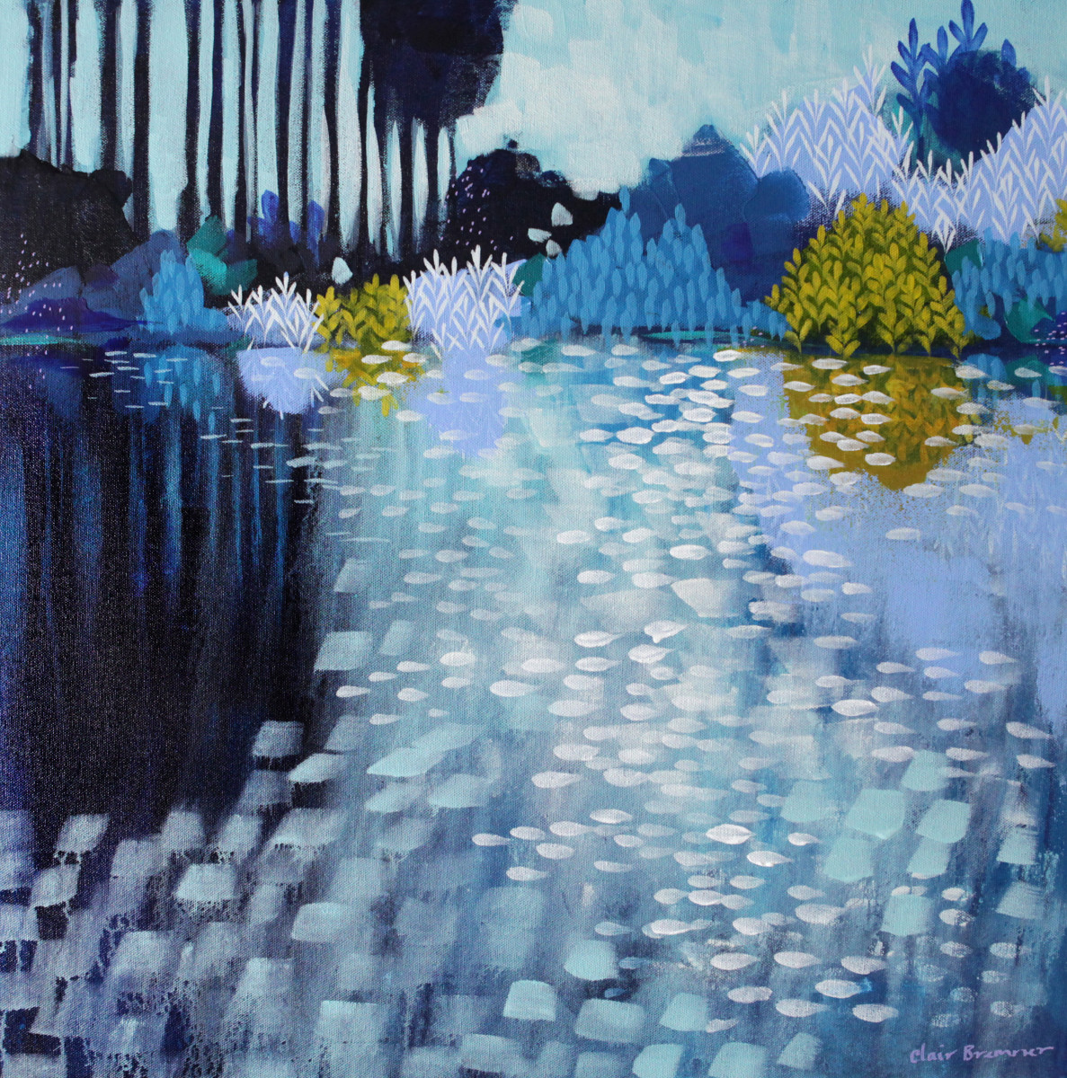 Blue Morning 1 by Clair Bremner 