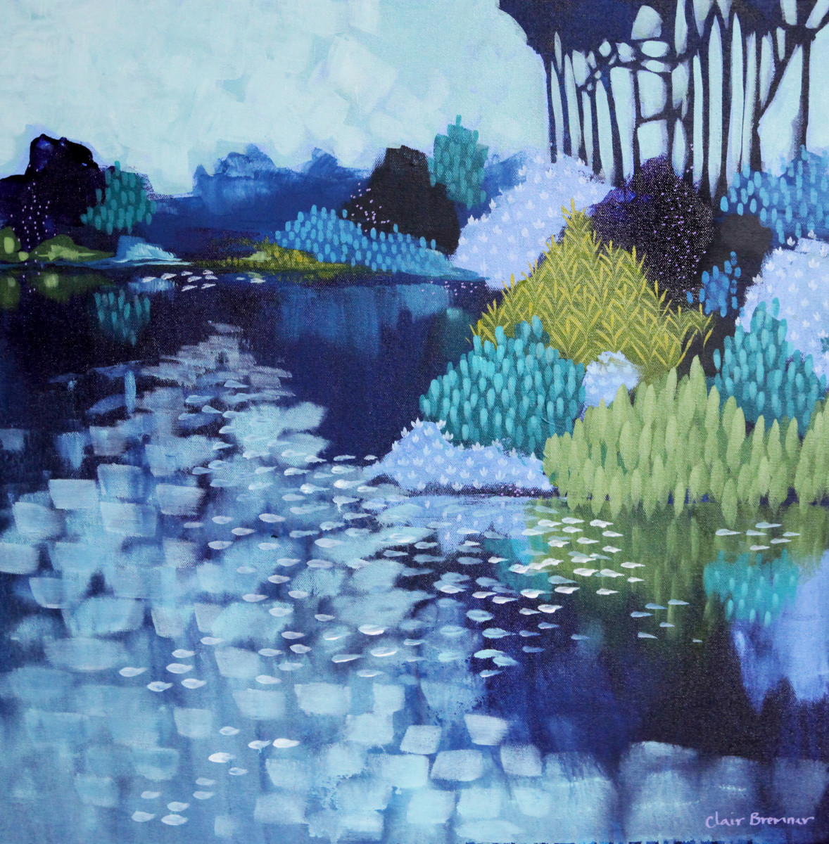 Blue Morning 2 by Clair Bremner 
