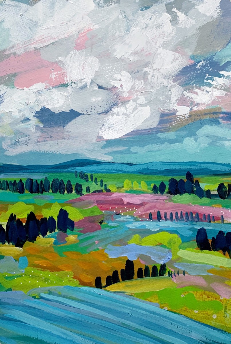 Landscape Study 1 by Clair Bremner 