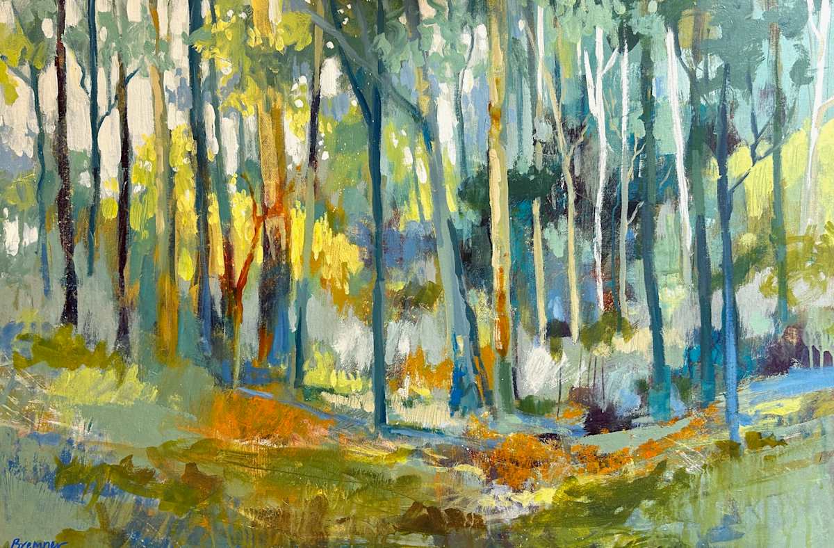 Light Between the Trees by Clair Bremner, Image 3.