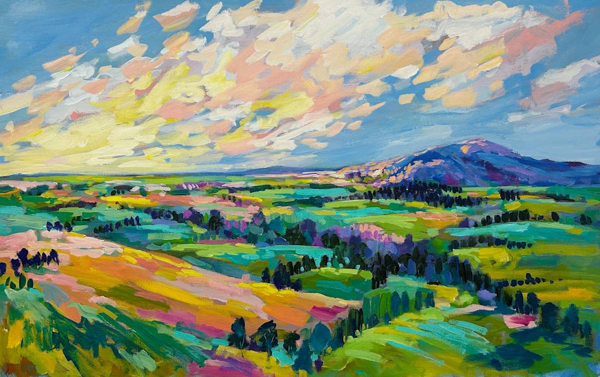 Gentle Sunset by Clair Bremner 