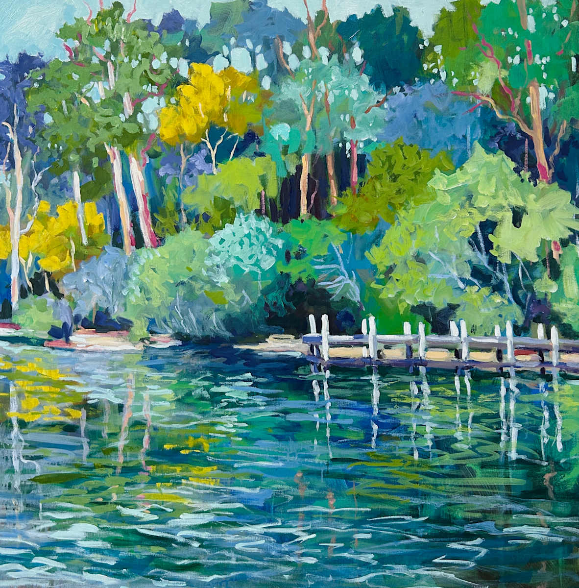 Lake Reflections by Clair Bremner 