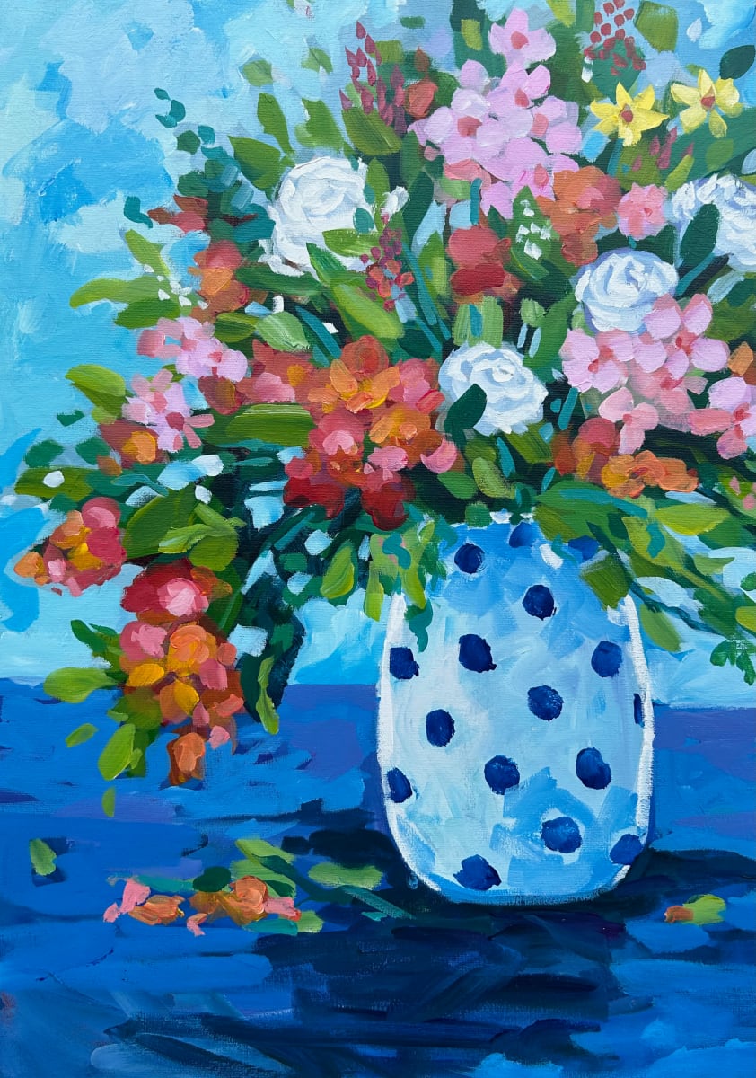 The Spotty Vase by Clair Bremner 