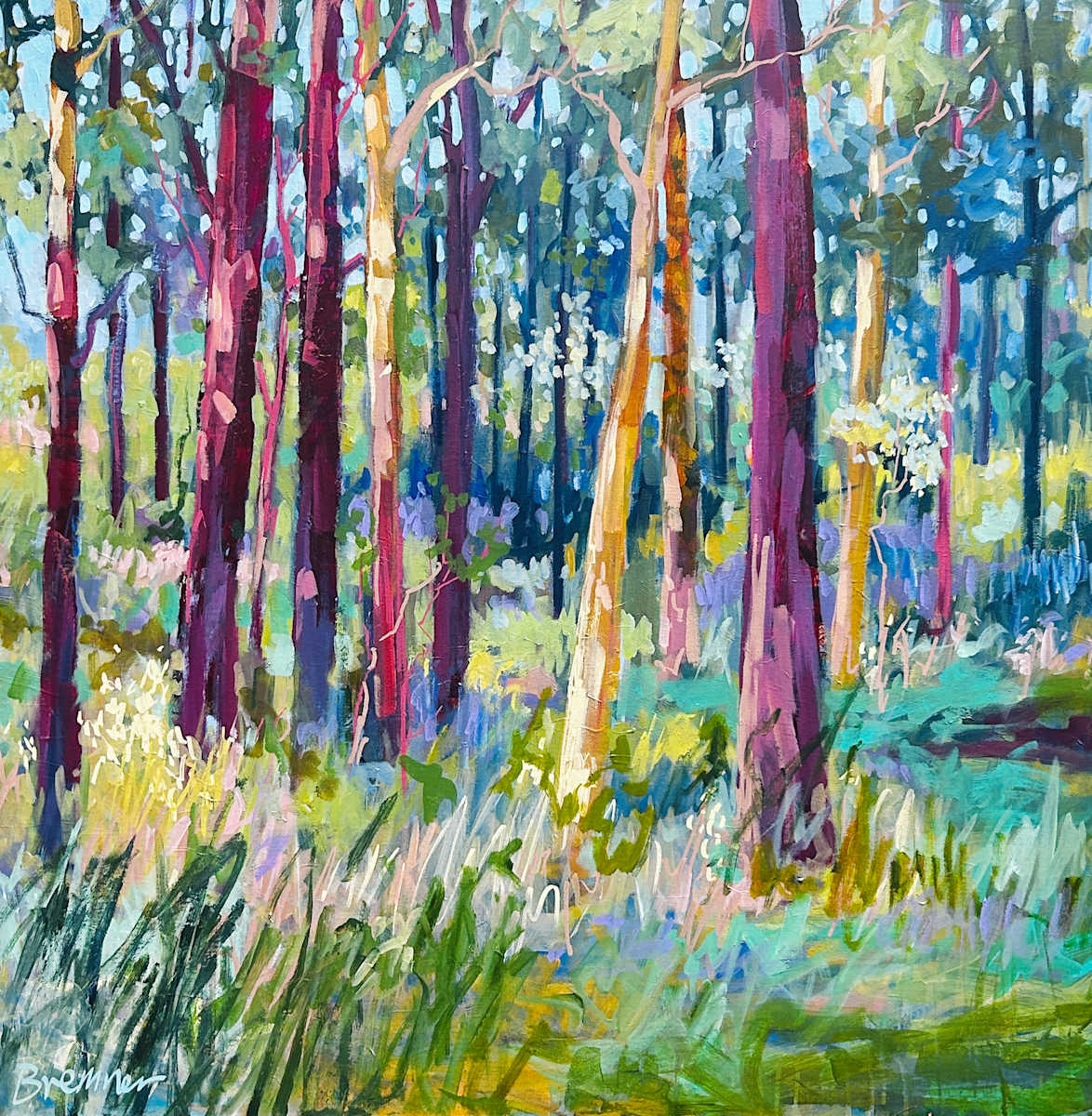 In The Company Of Trees by Clair Bremner 