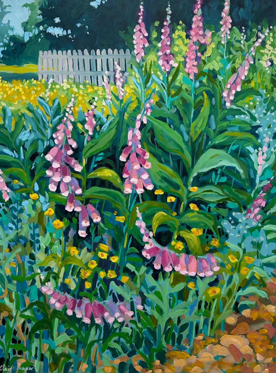 A Serenade Of Foxgloves by Clair Bremner 