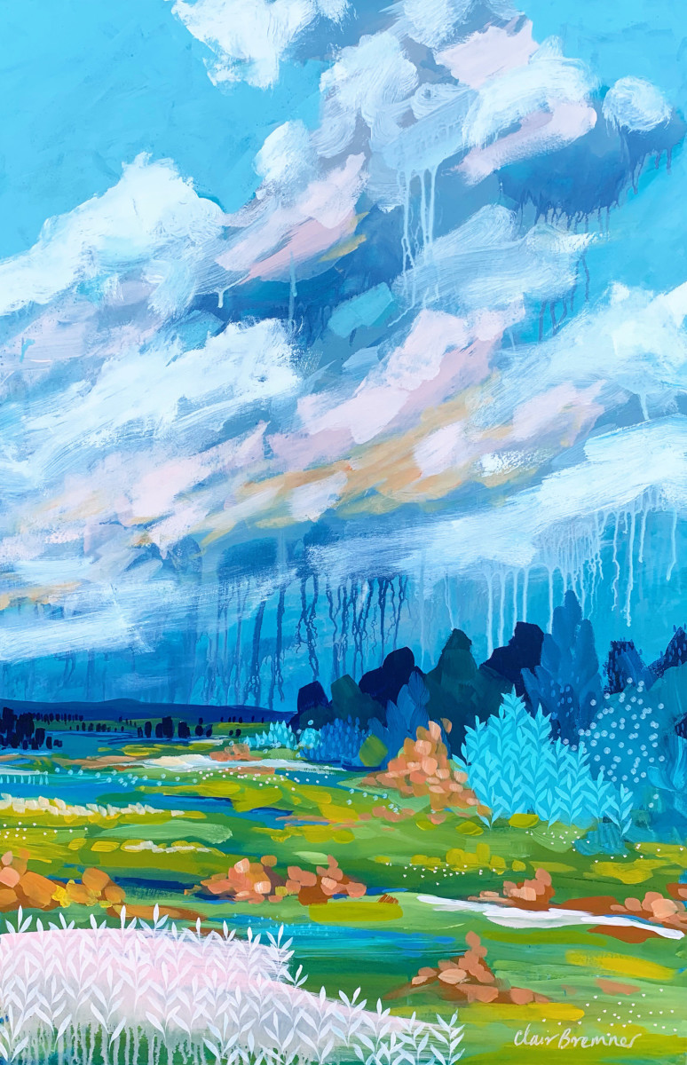 A Sudden Downpour by Clair Bremner 