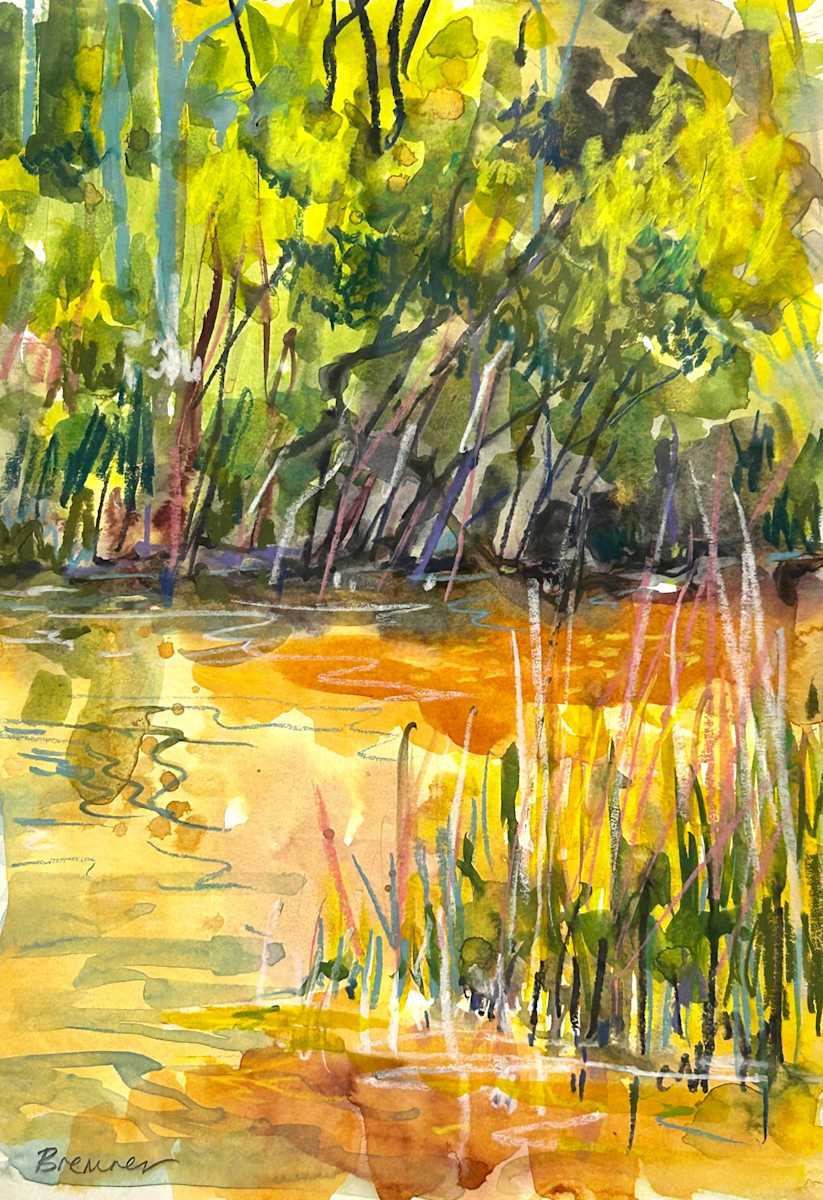 By the Creek by Clair Bremner 