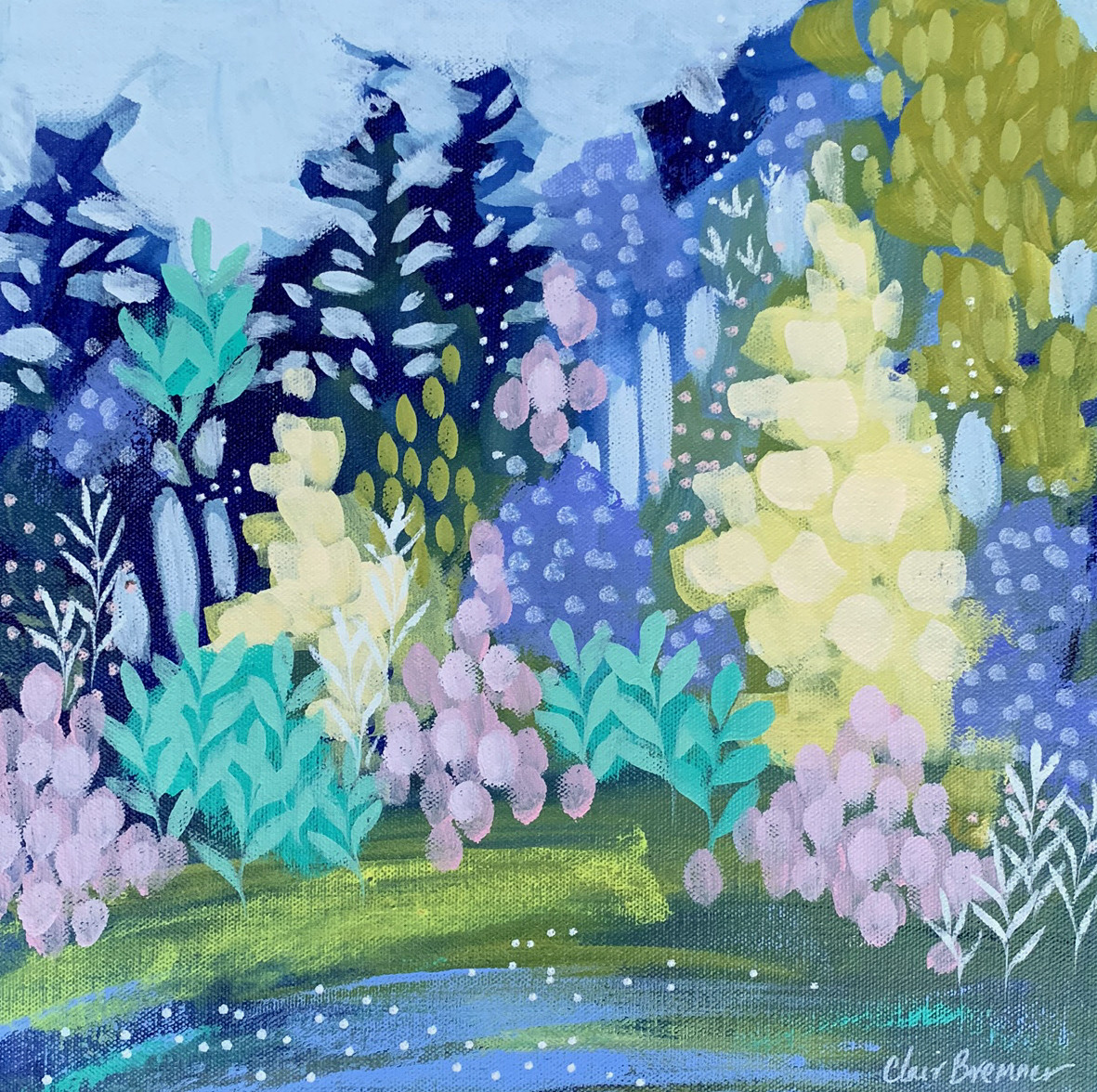 Red Wood Forest by Clair Bremner 