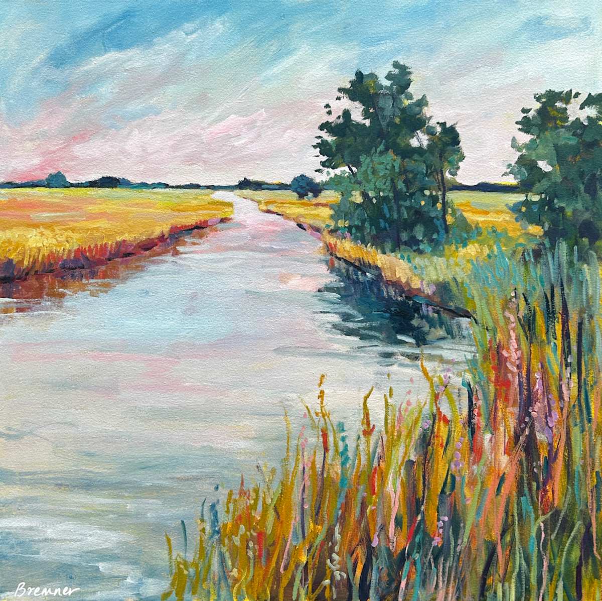 Still Water, Soft Light by Clair Bremner 