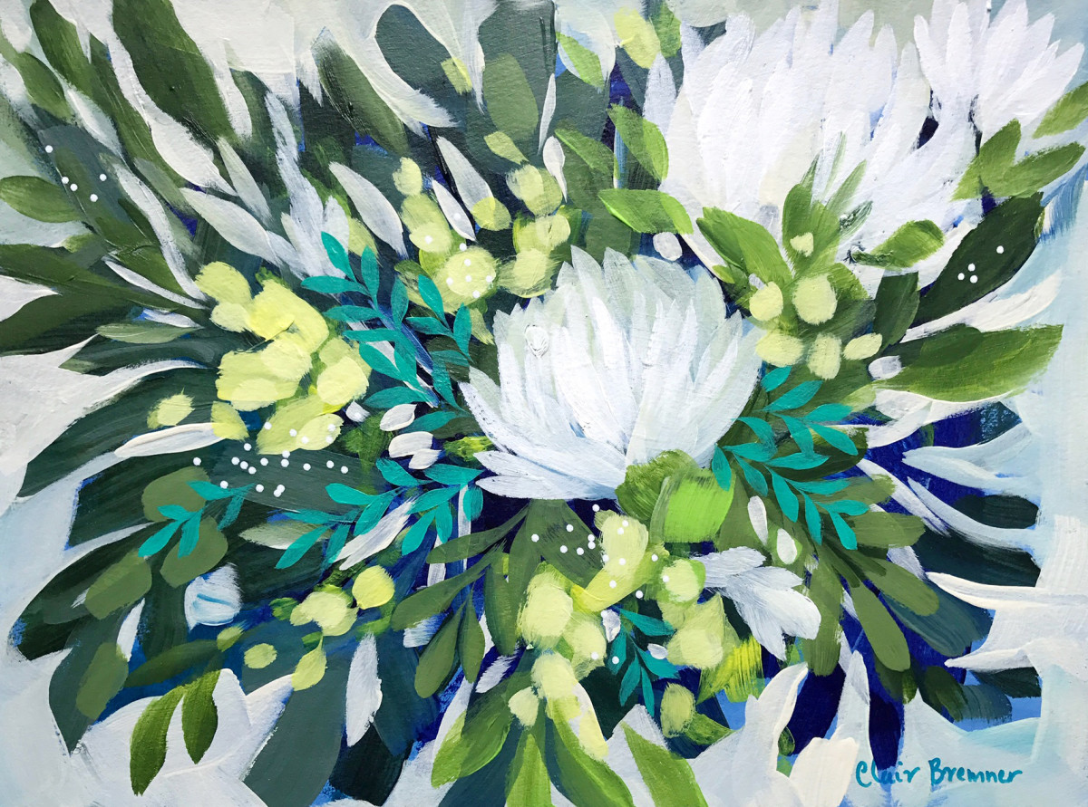 Wattle Bouquet 3 by Clair Bremner 