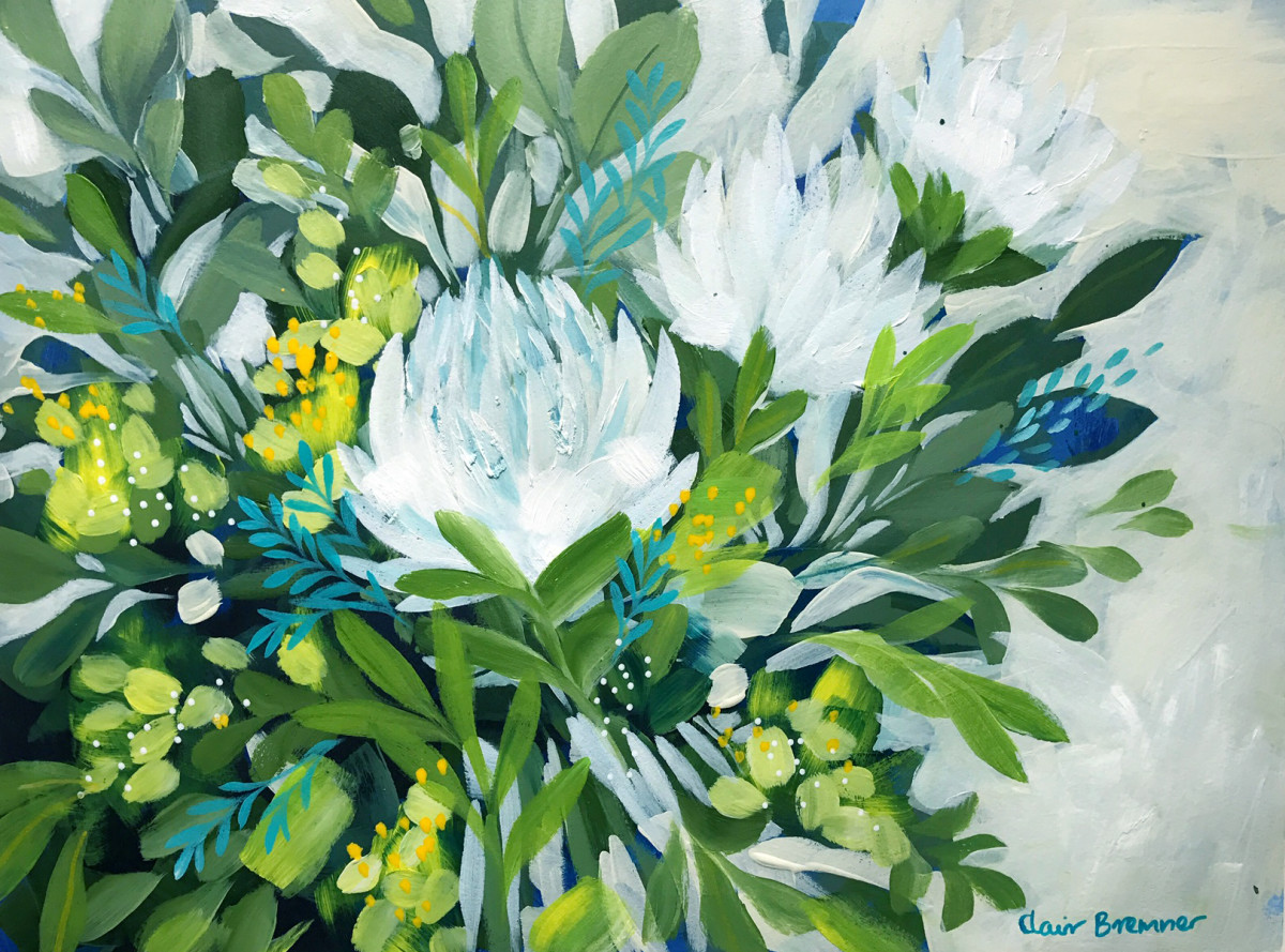 Wattle Bouquet 4 by Clair Bremner 