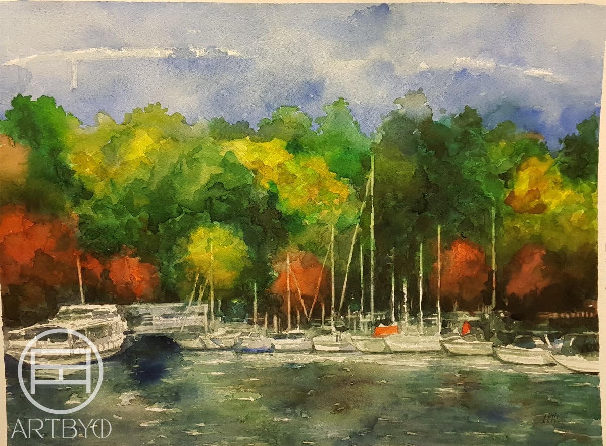 Lake Como Series I by ioni mendoza 