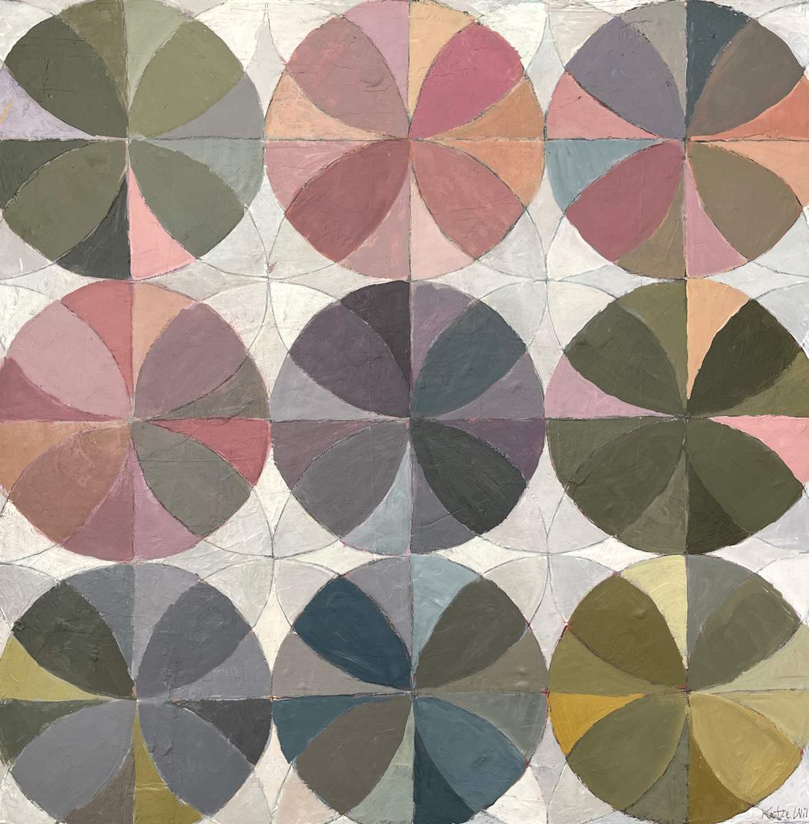 Pattern Rhythm I: All the Time in the World by Katie Willes, Image 1.
